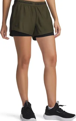 Produktbild von Under Armour Tech Play Up 2in1 Kurze Hose Grün L Frau Grün L