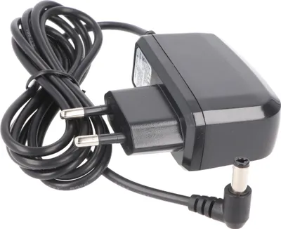 Produktbild von AccuCell Ladegerät für Nintendo Super Nintendo, SNES, Super Famicom, NES - 9V/1A - schwarz