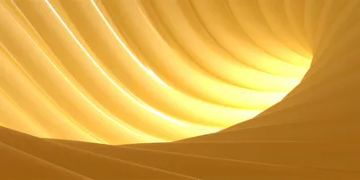 Produktbild von Tulup Glas-Bild -140x70- Wandkunst Dekorative Wand für Küche & Wohnzimmer - Kunst: modern & klassisch - Abstrakter Wirbel - Gelb