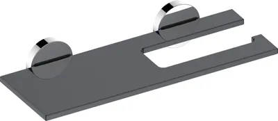 Produktbild von KEUCO KE Toilettenpapierhal. Edition 90 19073, verchrom/Rauchglas