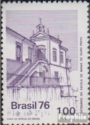 Produktbild von Briefmarken Brasilien 1976 Mi 1563 (kompl.Ausg.) postfrisch Bergbauakademie