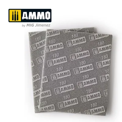 Productafbeelding van Torro schuursponsplaat (korrel 180) - 2 stuks. A.MIG-8556