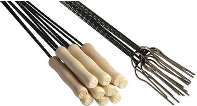 Obrázok produktu pre Vidlica na horiace tyče 130 cm sada 10 kusov