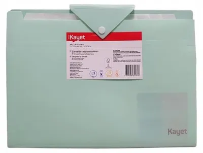 Produktbild von Kayet A4 Fächermappe mit 12 Fächern und Index