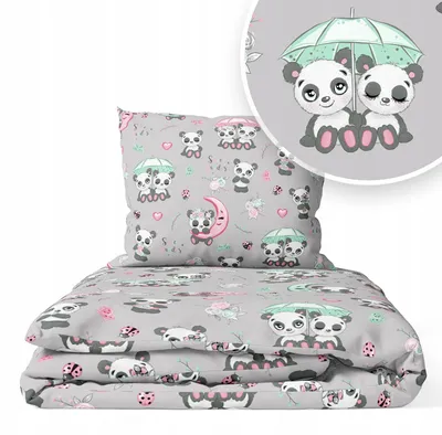 Produktbild von Kinderbettwäsche 100x135 Baumwolle Baby Bettwäsche Set 100x135 + 40x60 Kissenbezug Jungen & Mädchen Kleinkind Bettbezug