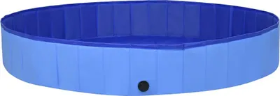 Obrázok produktu pre vidaXL Bazén pre psov skladací modrý 300x40 cm PVC