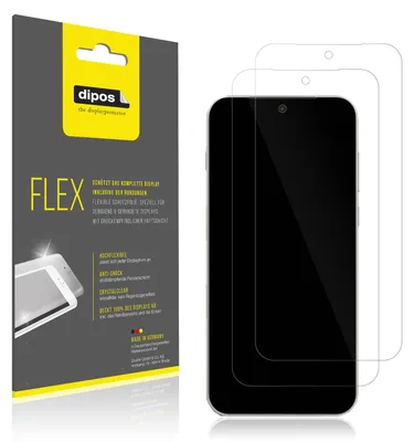 Image de 2x Film de protection d'écran pour OnePlus 15, recouvre 100% de l'écran, dipos Flex