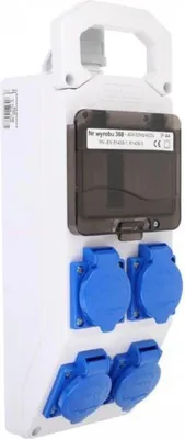Zdjęcie produktu dla Mała tablica rozdzielcza z okienkiem, 5 modułów, 4xGN16A/250V