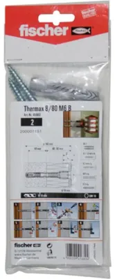 Image de Fischer 2x système de montage à distance Thermax 10/160 M10 B - 512174