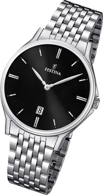 Produktbild von Festina Armbanduhr Herren F16744/4 Edelstahl Uhr silber Klassik UF16744/4