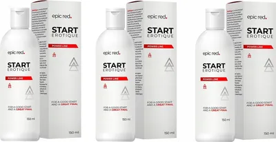 Immagine prodotto di 3x START EROTIQUE - Gel per l'ingrandimento del pene || 150ml