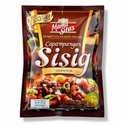 Produktbild von Mama Sita’s Capampangan Sisig – Würzmix mit Zitronen & Pfeffer 40g