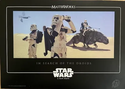 Obrázok produktu pre STAR WARS – V hľadáčiku droidov – Plagát – 21x29,7 cm