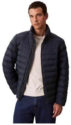 Produktbild von Blaue Herrenjacke: Praktisch, wetterfest & stilvoll mit Kapuze