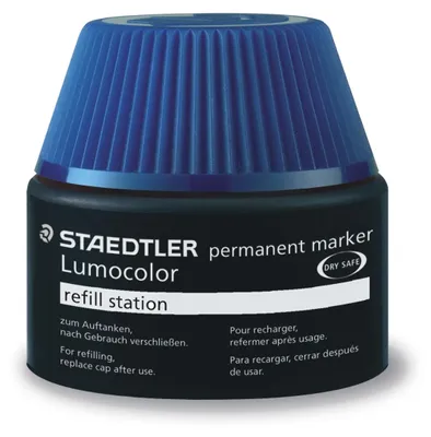 Zdjęcie produktu dla STAEDTLER Nachfülltinte Lumocolor perm blau