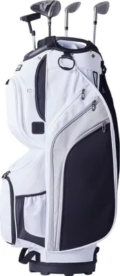 Zdjęcie produktu dla Torba golfowa 36” z 14 przegrodami i 13 kieszeniami, biały nylon