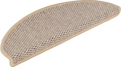 Obrázok produktu pre vidaXL Samolepiace rohože na schody Sisal 15 ks 65x21x4 cm Svetlá béžová