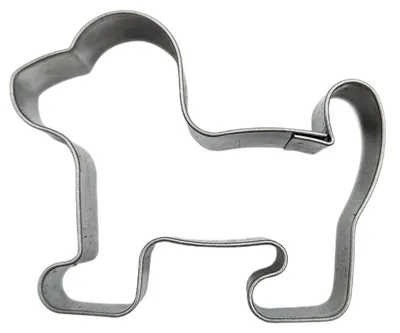 Produktbild von Keksa. Hund Edelstahl 55x44mm