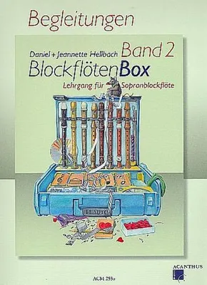 Produktbild von BlockflötenBox 2 - Begleitungen Band 2