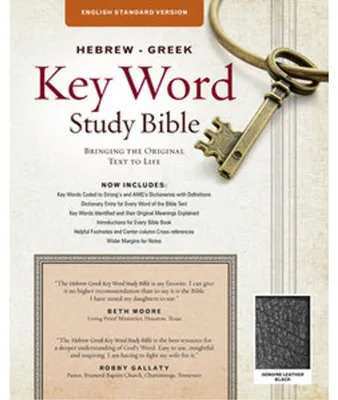Obrázok produktu pre Hebrew-Greek Key Word Study Bible-ESV
