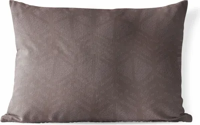 Produktbild von MuchoWow® Outdoor Kissen - Muster - Linien - Grau - Luxus - 50x30 cm - Wetterfest - Lounge Kissen - Sofa kissen - Wohnzimmer Dekoration