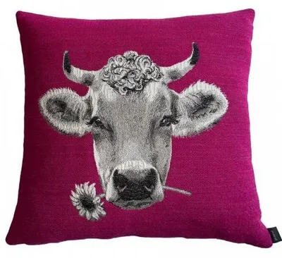 Produktbild von pad Kissenhülle MOO Pink Kuh (45x45cm)