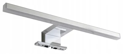 Zdjęcie produktu dla Lampka łazienkowa na szafkę lampa nad lustro led chrom kinkiet naszafkowy 30 cm