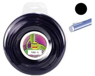 Immagine prodotto di Filo Nylon "Platino T300" Tondo Viola Per Decespugliatori - ø mm.3 - blister mt.67