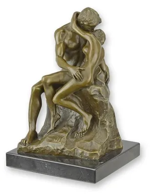 Productafbeelding van A Bronze Sculpture Of The Kiss
