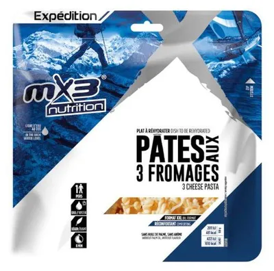 Immagine prodotto di Piatto liofilizzato MX3 (822) Pasta ai tre formaggi 210 g