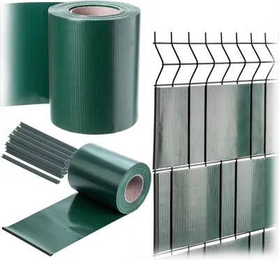Obrázek produktu pro Páska na plot – páska pro zakrytí plotu – šířka 19 cm – délka 35 m – zelená