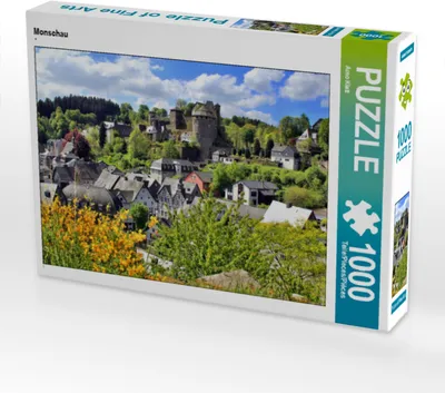 Produktbild von CALVENDO Puzzle Monschau | 1000 Teile Lege-Größe 64x48cm Foto-Puzzle für glückliche Stunden