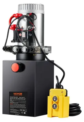 Immagine prodotto di Pompa idraulica a 12 V - 1600 W di potenza - capacità serbatoio di 1,5 galloni