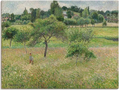 Produktbild von ARTland Leinwandbild Apfelbäume in Eragny. 1894 Größe: 60x45 cm
