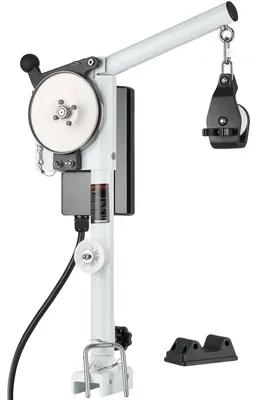 Produktbild von VEVOR Leinenwinde Topfheber, 12V DC 1200W, Leinenwinde mit einer Hebekapazität von 90 kg, Leinen Geschwindigkeit von 35 m/min, 360° Drehung & korrosionsbeständig, Krabben Topfheber für Krabben, Garnelen, Hummerfallen