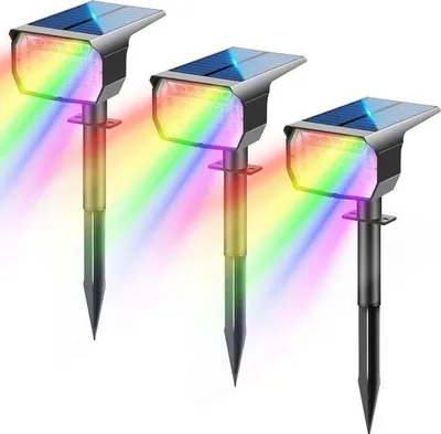 Immagine prodotto di Luci solari colorate per esterni, impermeabili, 20 LED, a risparmio energetico