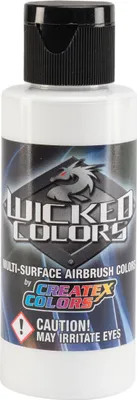 Produktbild von Wicked W030 - Opaque White 60ml - Airbrush Farbe - CREATEX 116030
