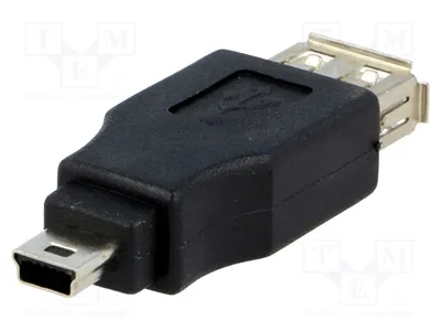 Produktbild von 1x Adapter USB A-Buchse,Mini-USB-B-Stecker 50970 USB-Kabel und -Adapter USB 2.0