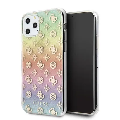 Image de Guess Guhcn58Peoml Iphone 11 Promulticolor Hard Case Iridescent 4G Peony