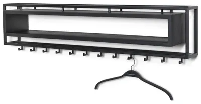 Garderobe Wandgarderobe SCHOOL 120 BLACK EDITION von Spinder Design