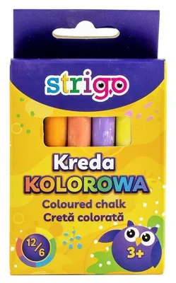 Produktbild von Strigo Kreda niepyląca 12 kolorów
