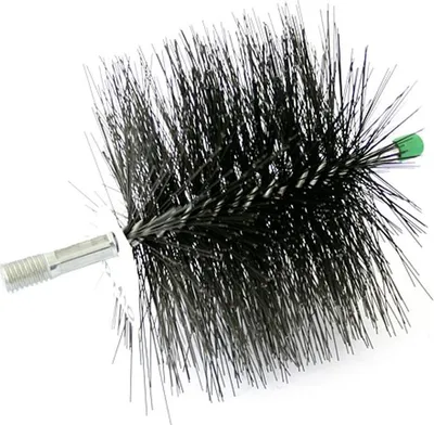 Obrázek produktu pro Kartáč Strend Pro ComRourHR 050x100 mm, M12, drátěný, komínový, úhlový, pro čištění komínů