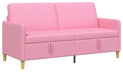 Produktbild von vidaXL Sofa mit Stauraum Rosa 172 x 78 x 87 cm Polyester