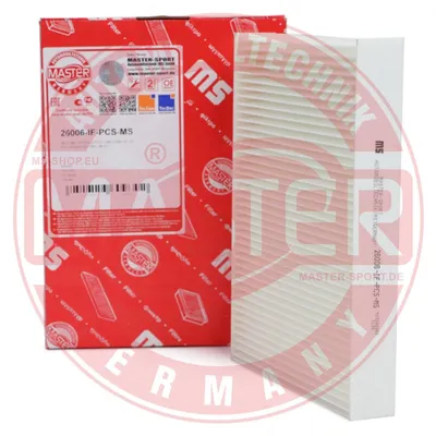 Produktbild von MASTER-SPORT 26006-IF-PCS-MS Innenraumfilter Pollenfilter für VW up! Schrägheck (121, 122, BL1, BL2)