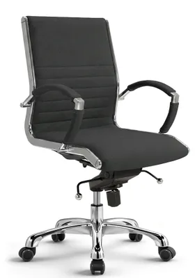 Produktbild von VERSEE Montreal Drehstuhl Stoff Anthrazit – ergonomischer Bürostuhl & Schreibtischstuhl, atmungsaktiver Bezug, komfortabler Drehstuhl, stabil bis 150 kg
