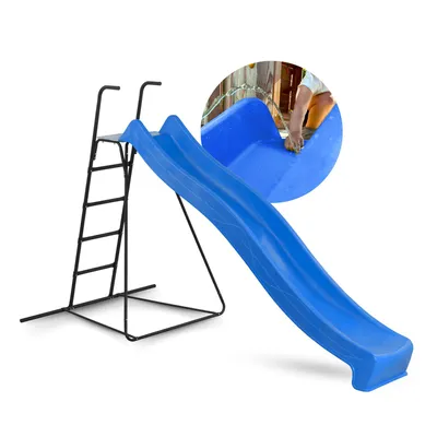 Produktbild von Spielturmking Rutsche WATERSLIDE 2,90 m mit Leiter - Blau 32402-48