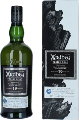 Produktbild von Ardbeg TRAIGH BHAN 19 Years Old Batch No. 4 46,2% Vol. 0,7l in Geschenkbox