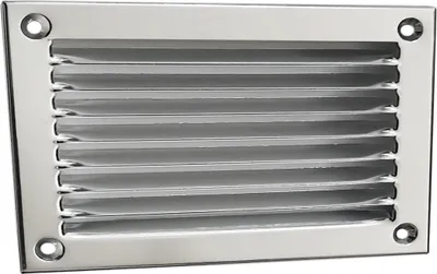 Produktbild von Lüftungsgitter LG 50215 Alu F1 Lamellengitter 180 x 90 mm Zuluft Abluftgitter