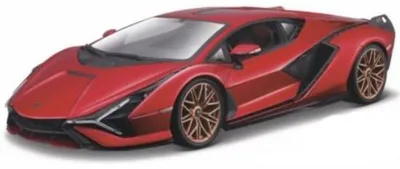 Produktbild von Bburago BBU18-11046RED - 1/18 - Lamborghini Sian FKP 37 rot - Neu