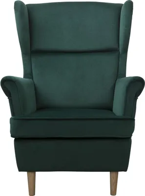 Produktbild von Ohrensessel Teramo III bequemer Sessel Wohnung Relaxsessel (Kronos 19 - grün)